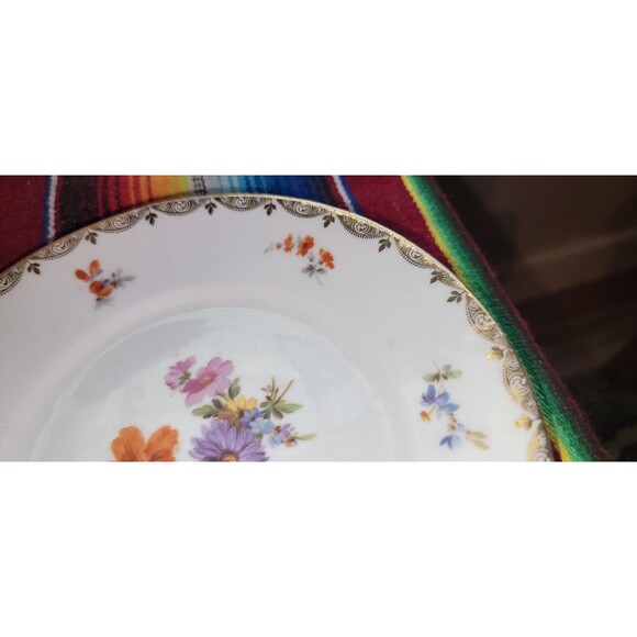 Antique fine Porcelain Beyer & Bock, Royal Rudolstadt, Volkstedt -Rudolstadt 24K - Picture 3 of 16